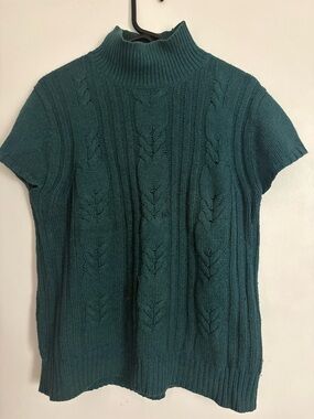 Teal Old Navy Short Sleeve Sweater Size Large